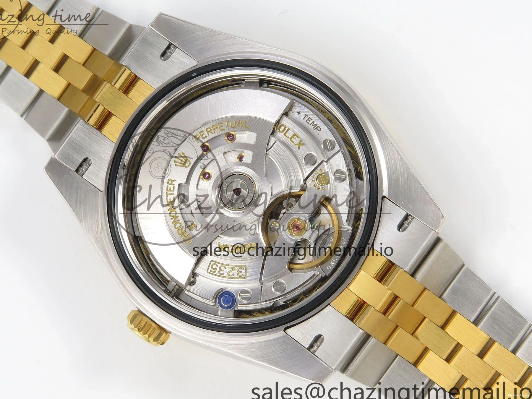 0224 DateJust 41 126333 SS YG ARF 1:1 Best Edition YG Stick Dial on Jubilee Bracelet SH3235 (Weighted) Effortless 216